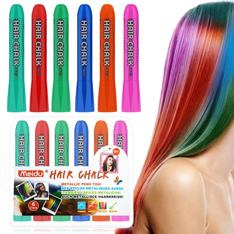 Hair Chalk Halloween Christmas Y2K Temporary DIY Hair Stick Washable Non