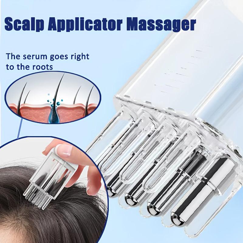 Hair Growth Liquid Applicator Massager Comb