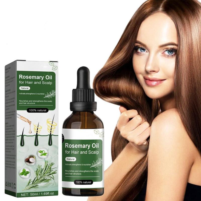 50ml Rosemary Hair Care Strengthening Hair Repair Split Ends Health