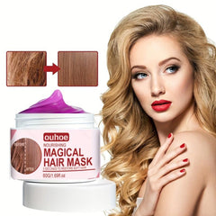 60g Keratin Repair Hair Mask Steam Repair Silky Perm Hair Care