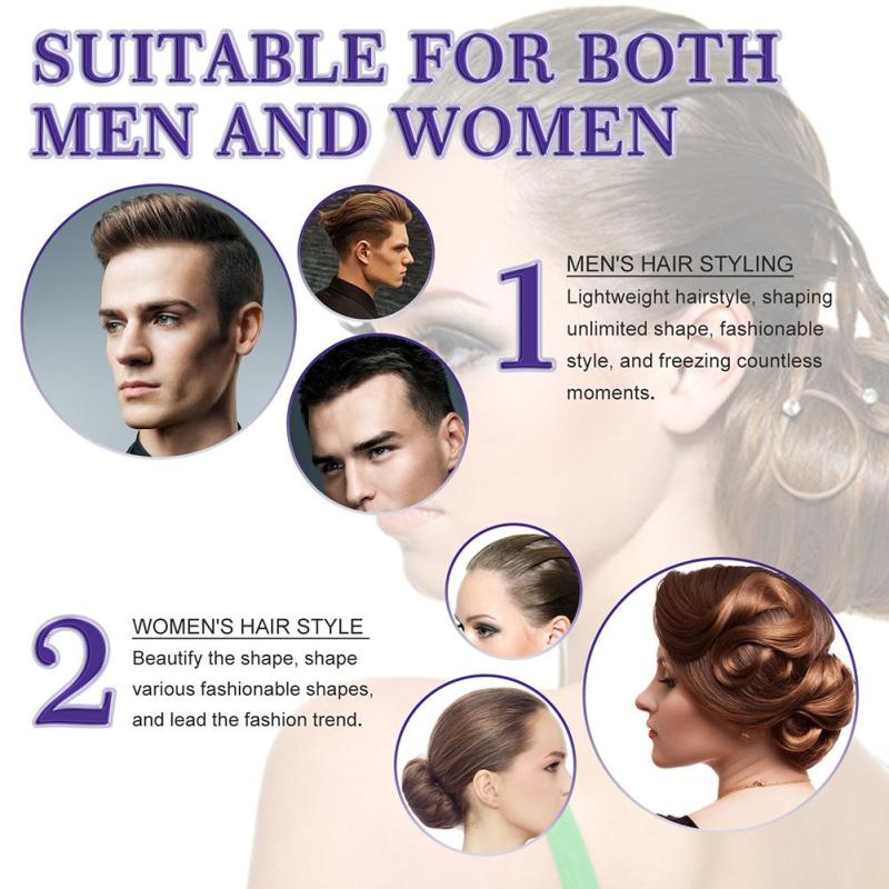 Long Lasting Hair Wax Stick Non Greasy Portable Hair Finish Cr