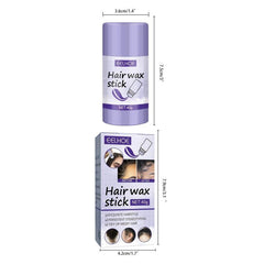 Long Lasting Hair Wax Stick Non Greasy Portable Hair Finish Cr