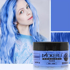 Temporary Hair Wax DIY Hair Dye Mud for Party - Easy to Use