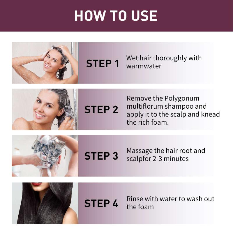 Polygonum Multiflorum Shampoo Bar for Hair Strengthening