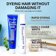 Men's Natural Hair Cream for Long Lasting Hair Dye