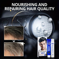 Men's Natural Hair Cream for Long Lasting Hair Dye