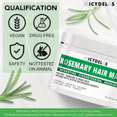 Organics Rosemary Hair Mask with Biotin & Oils