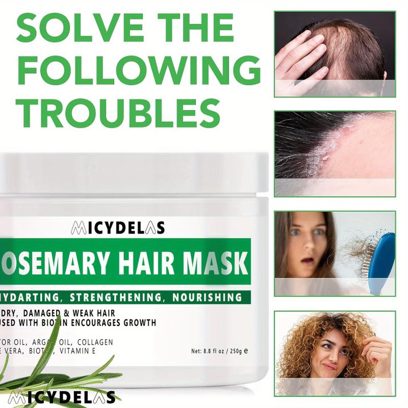 Organics Rosemary Hair Mask with Biotin & Oils