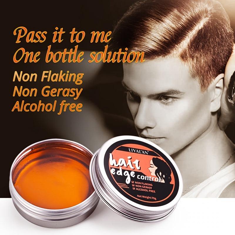 Strong Hold Hair Gel Pomade Wax Anti Frizz Styling Product