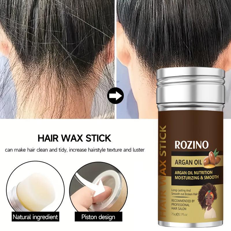 Argan Hair Wax Stick Smoothing Frizz Broken Hair Styling Cream