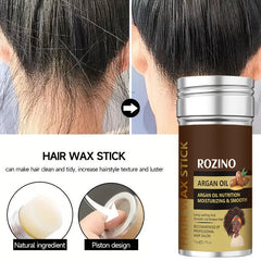 Argan Hair Wax Stick Smoothing Frizz Broken Hair Styling Cream