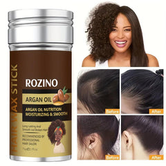 Argan Hair Wax Stick Smoothing Frizz Broken Hair Styling Cream