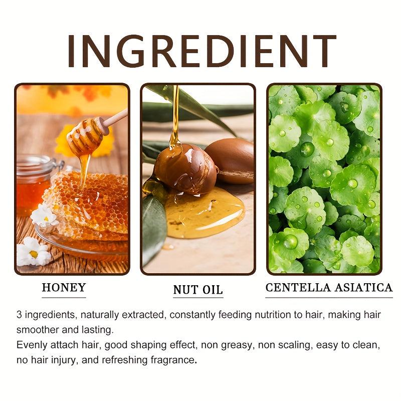 Argan Hair Wax Stick Smoothing Frizz Broken Hair Styling Cream