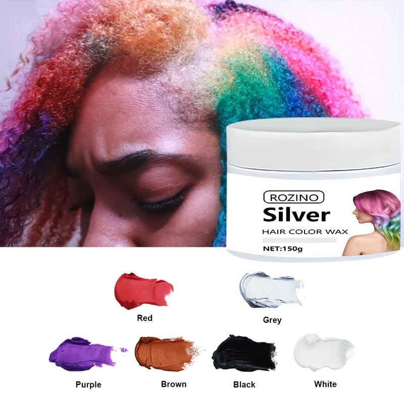 Matte Hair Wax Long Lasting Hair Dye for Party and Cosplay