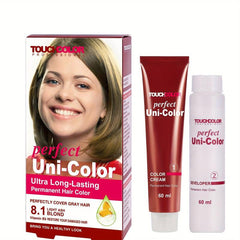 Halloween Permanent Hair Dye Cream - Long Lasting 60ml Cream & Developer Set
