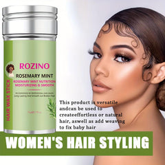 Rosemary Mint Hair Wax Stick - Long Lasting Strong Hold Hair Wax Stick