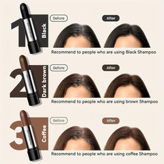 Lipstick Shaped Hair Touch Up Stick Temporary Hair Dye Pen