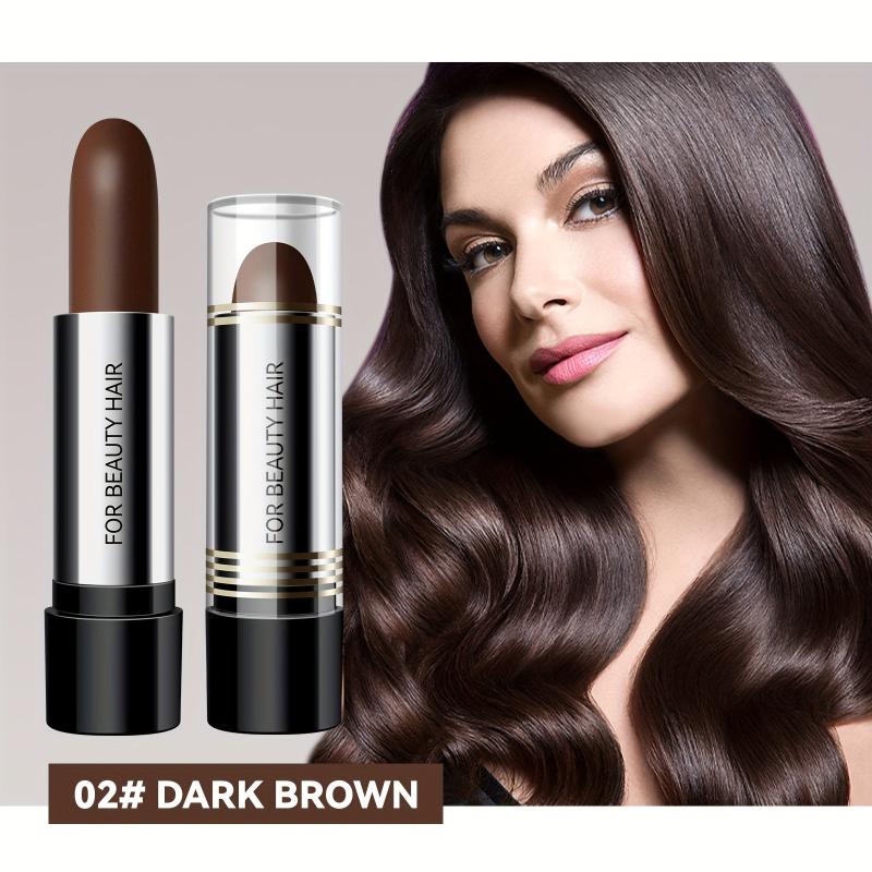 Lipstick Shaped Hair Touch Up Stick Temporary Hair Dye Pen