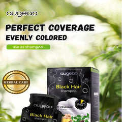Herbal Long-Lasting Hair Dye Shampoo Cream