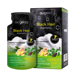 Herbal Long-Lasting Hair Dye Shampoo Cream