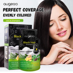 Herbal Long-Lasting Hair Dye Shampoo Cream