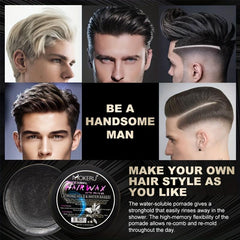 Strong Hold Argan Hair Wax for Edge Control and Styling