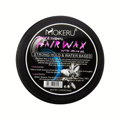 Strong Hold Argan Hair Wax for Edge Control and Styling