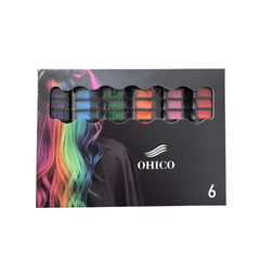 Washable Hair Chalk Comb 6 & 10 Colors Temporary Hair Dye Pens