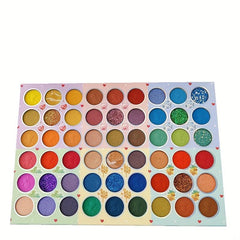 Pearly Bright Matte Eyeshadow Palette with Anime Panda Packing