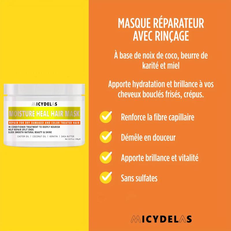 Moisture Heal Hair Mask - Repair Dry & Damaged Hair