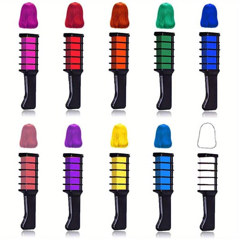 Portable Hair Dye Comb - Easy Temporary Hair Color