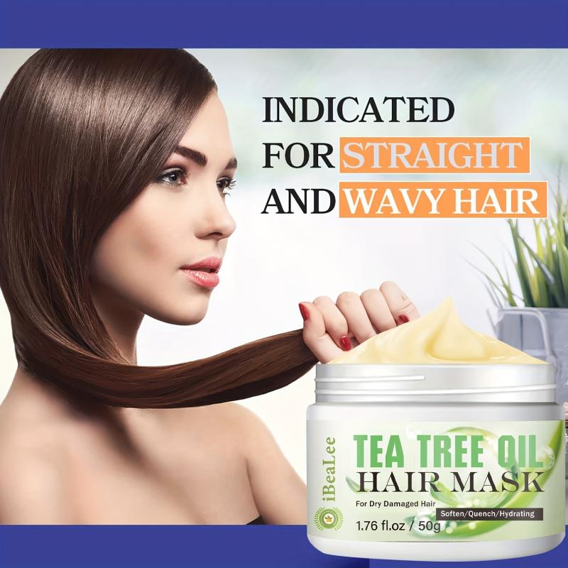 Tea Tree Hair Mask for Dry Hair - Deep Conditioner Repair Cream
