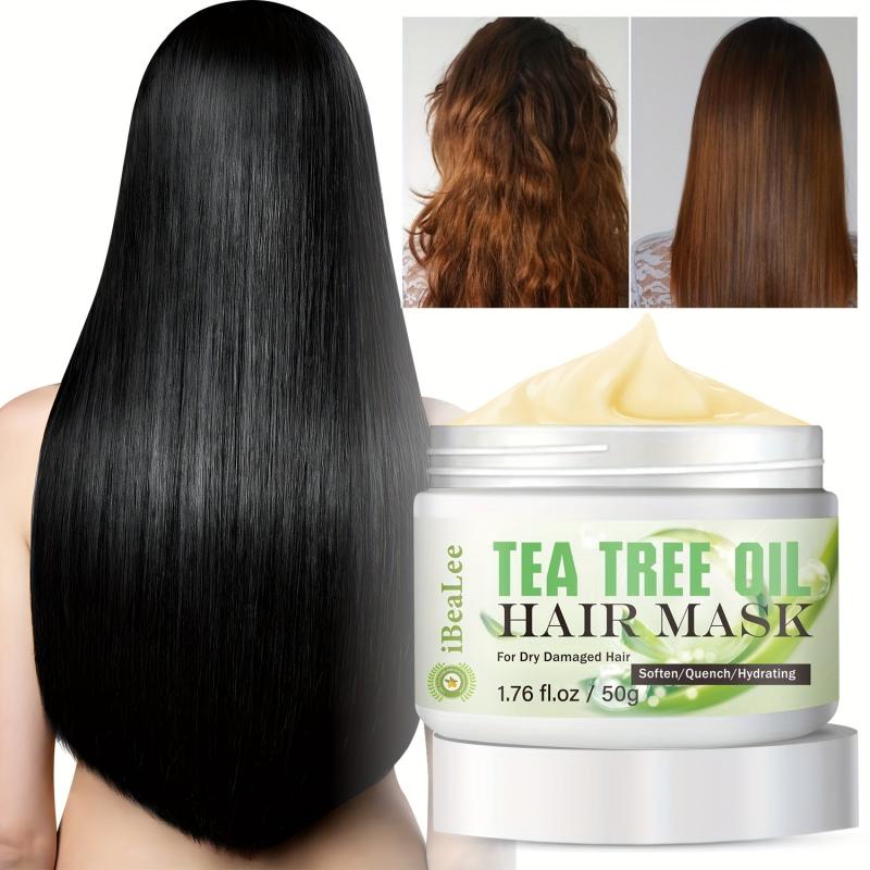 Tea Tree Hair Mask for Dry Hair - Deep Conditioner Repair Cream