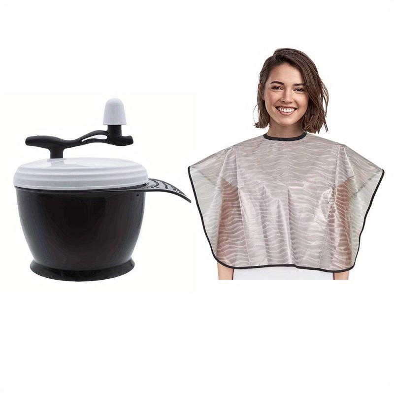 Hair Dye Blender Plastic Hair Tinting Bowl Hairdressing Baking Bowl