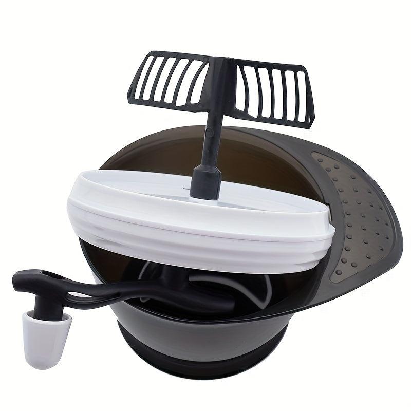 Hair Dye Blender Plastic Hair Tinting Bowl Hairdressing Baking Bowl