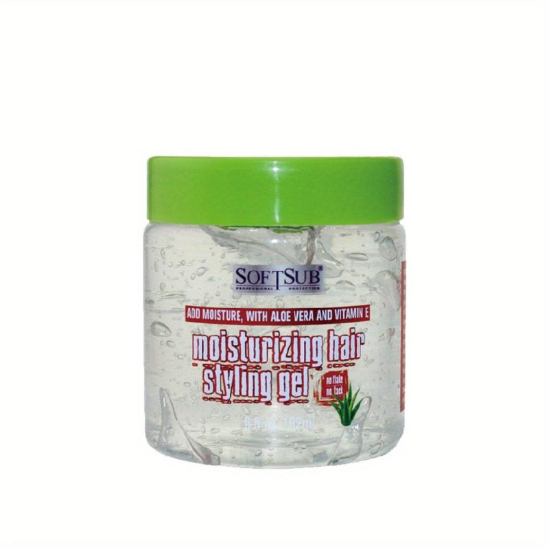 Moisturizing Hair Styling Gel Strong Hold All Hair Types