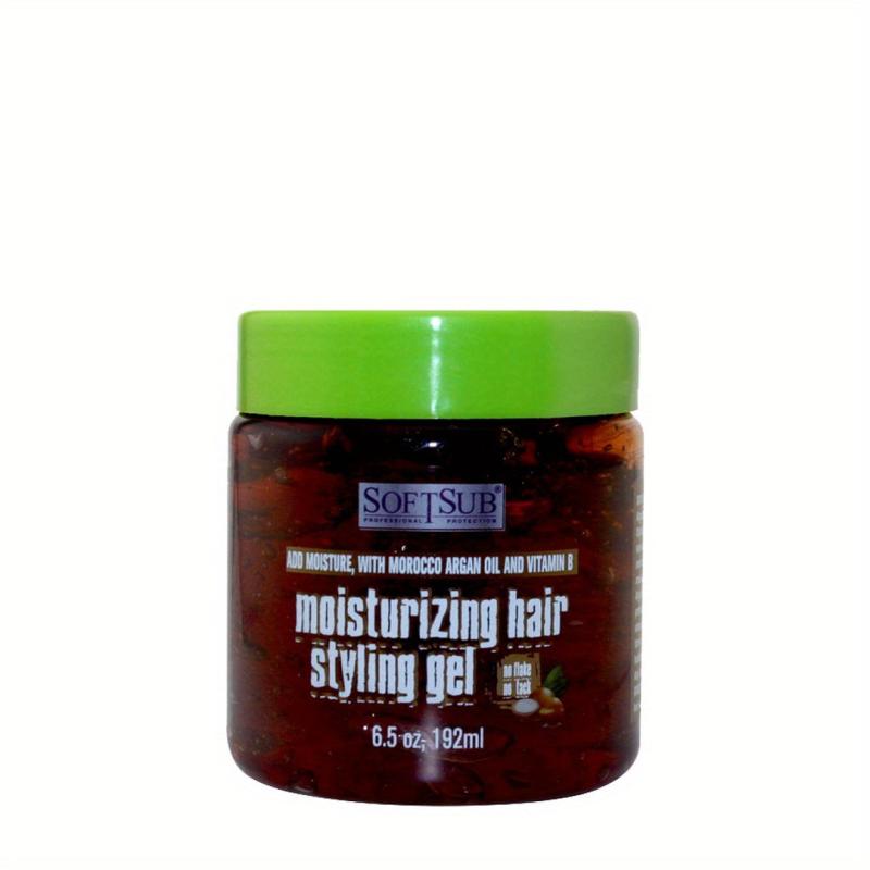 Moisturizing Hair Styling Gel Strong Hold All Hair Types