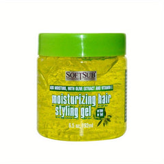 Moisturizing Hair Styling Gel Strong Hold All Hair Types