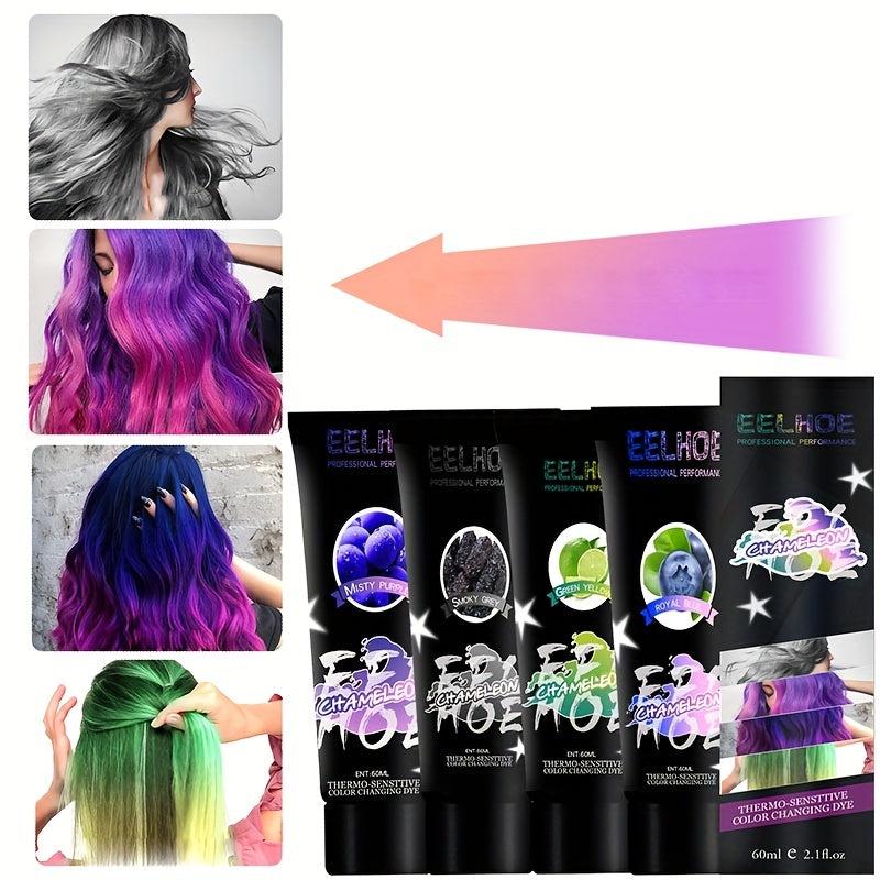 Gradient Changed Hair Dye Cream Temporary Halloween Hair Cream