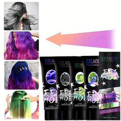 Gradient Changed Hair Dye Cream Temporary Halloween Hair Cream