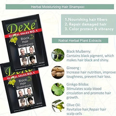 25ml Hair Shampoo Natural Plant Hair Dye Cream for Gray Hair Coverage