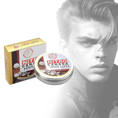 Solid Matte Styling Wax For Men Strong Hold Hair Wax Mud