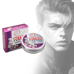Solid Matte Styling Wax For Men Strong Hold Hair Wax Mud