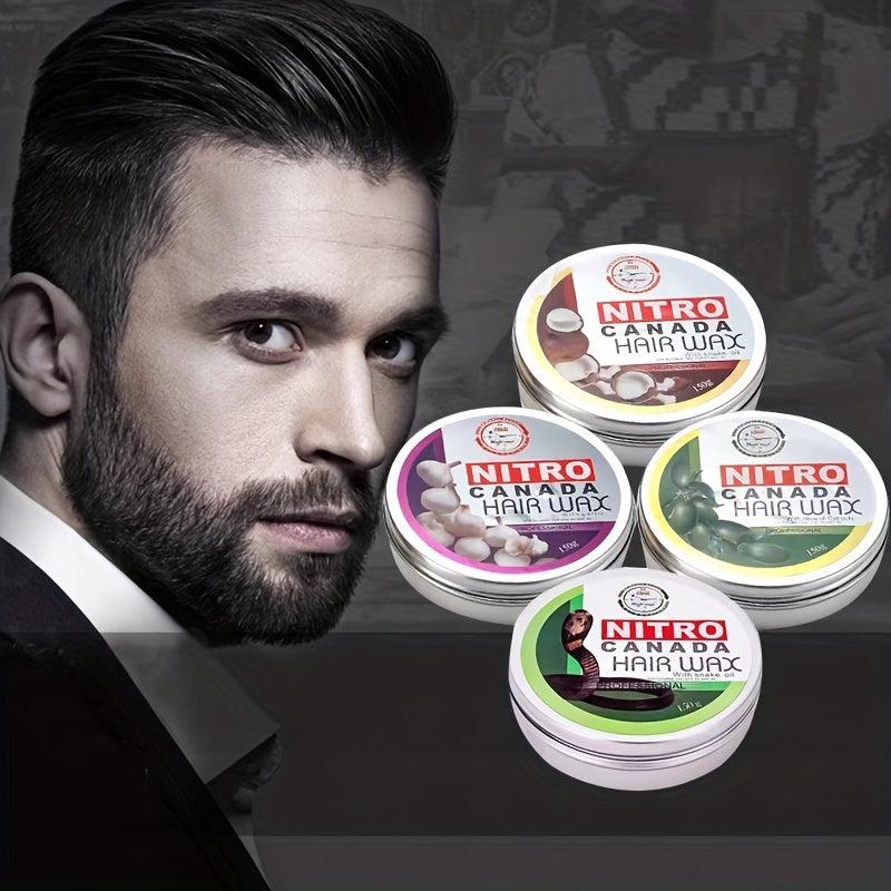 Solid Matte Styling Wax For Men Strong Hold Hair Wax Mud
