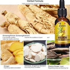 Ginger Hair Serum Strengthens Roots Revitalizes Hair Health 20ml