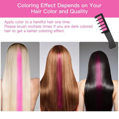 Temporary Hair Chalk Kit Y2K Washable Hair Dye Perfect Gift