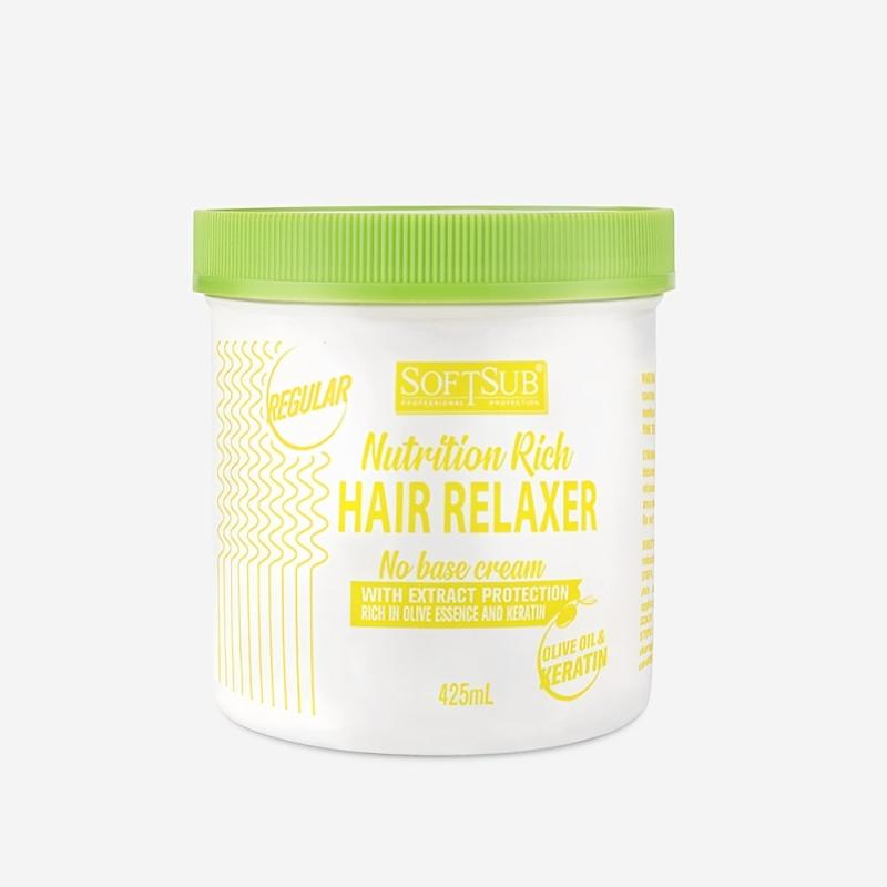 425ml Rich Hair Relaxer with Olive & Coconut Straightens & Conditions