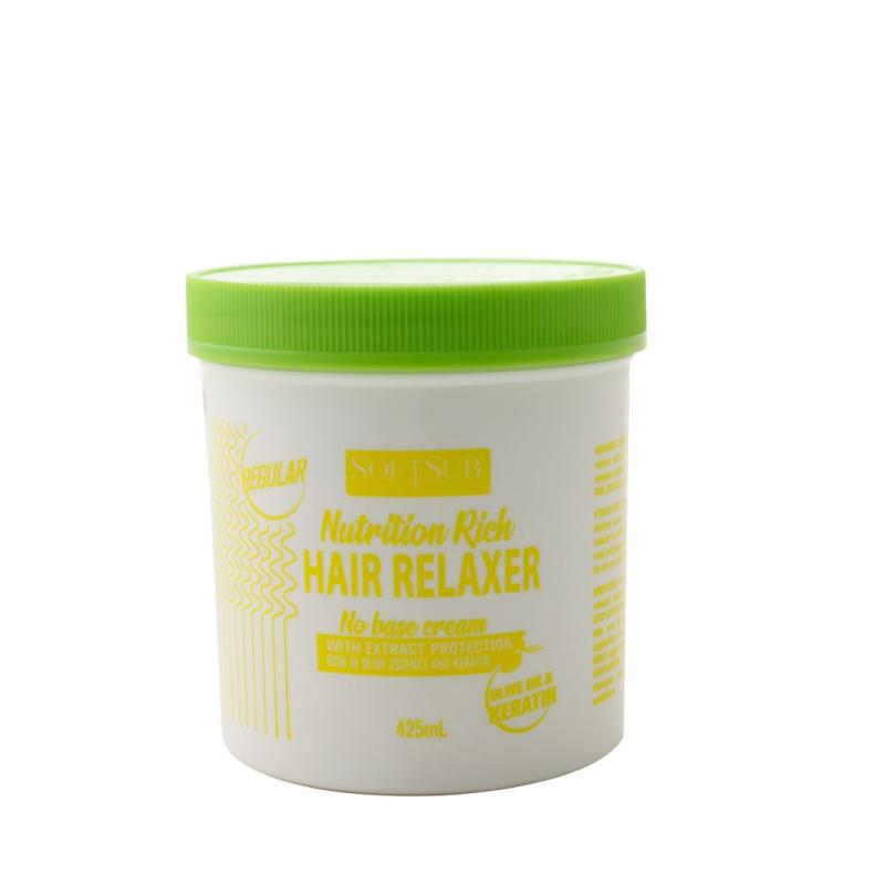 425ml Rich Hair Relaxer with Olive & Coconut Straightens & Conditions
