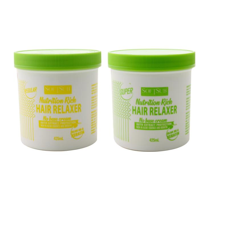 425ml Rich Hair Relaxer with Olive & Coconut Straightens & Conditions