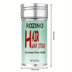 Light Green Hair Wax Stick Extreme Firm Hold Hair Finishing Wax Stick